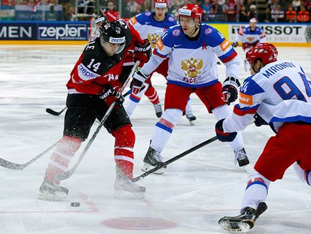 Финал ЧМ по хоккею-2015. Россия-Канада. Фото Reuters